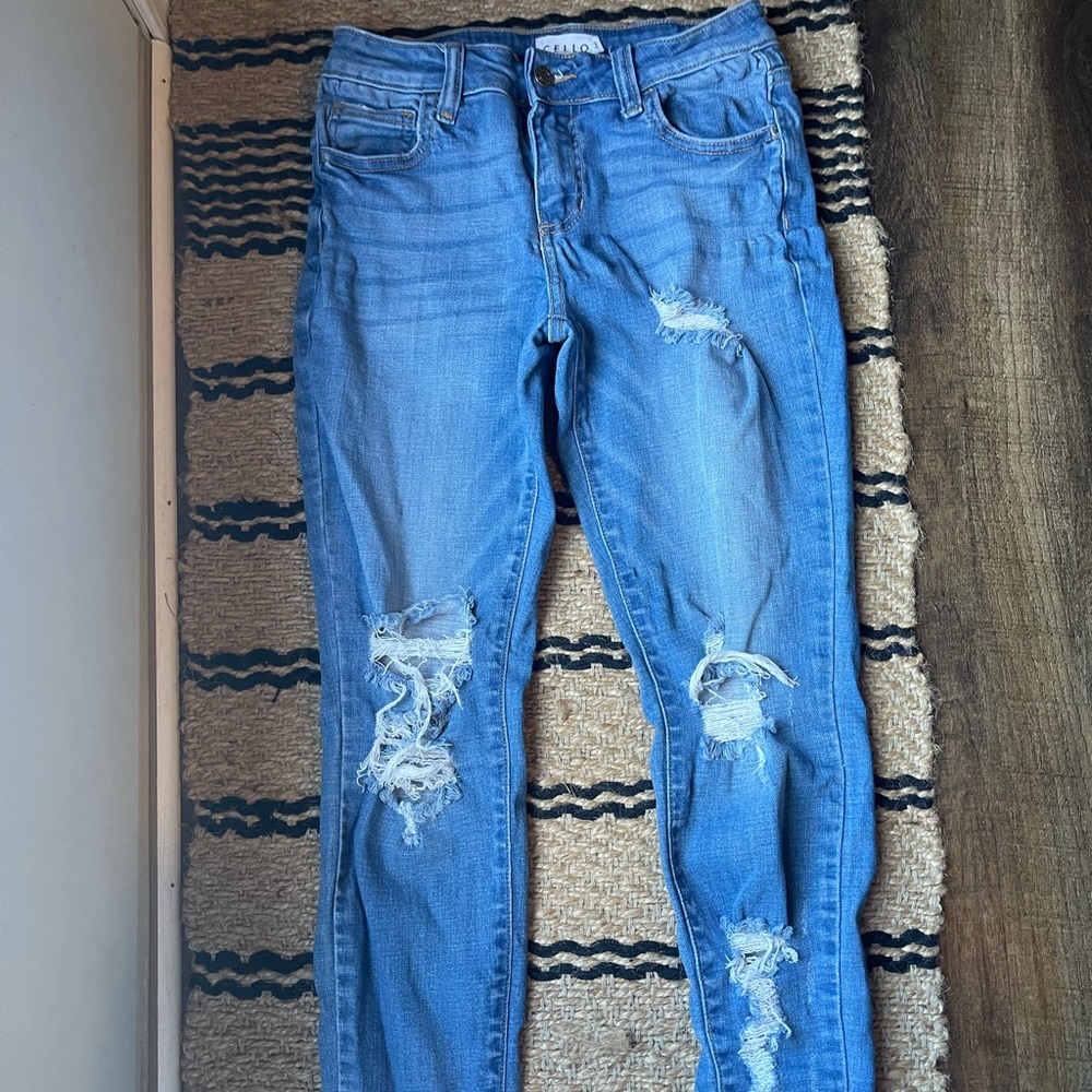 Cello distressed jeans